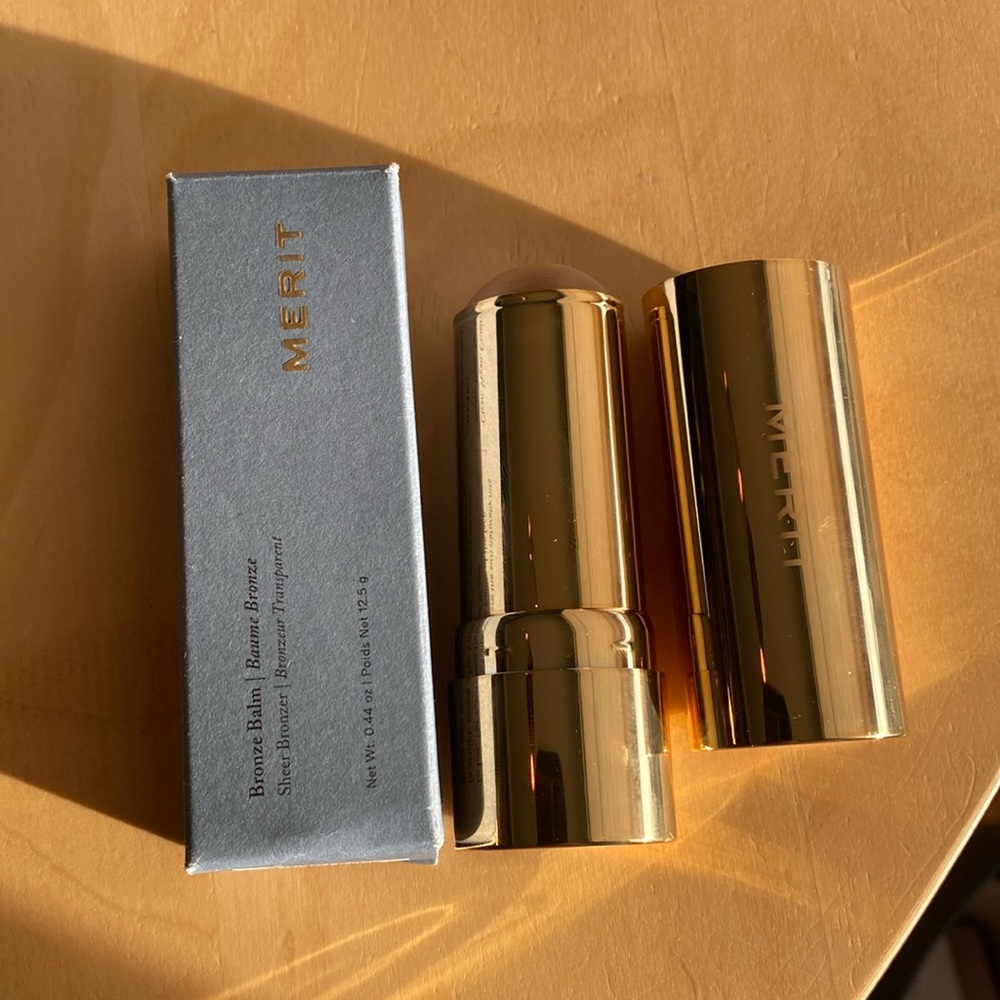 Merit bronzer balm quince